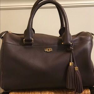 UGG wine colored purse